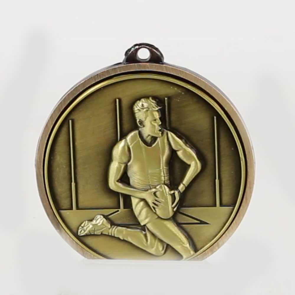 Triumph AFL Male Medal 55mm Gold