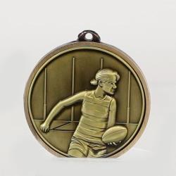 Triumph AFL Female Medal 55mm Gold