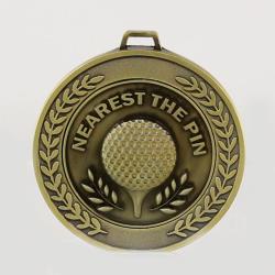 Heavyweight Nearest the Pin Medal 70mm Gold