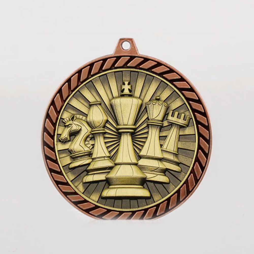 Venture Chess Medal Bronze 60mm