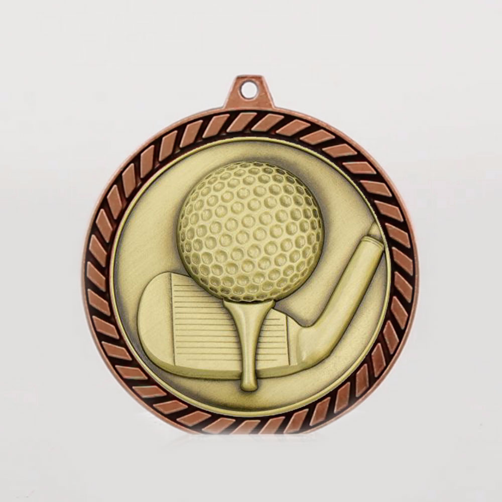 Venture Golf Medal Bronze 60mm