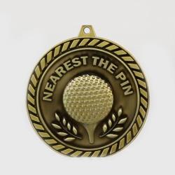 Venture Nearest the Pin Medal Gold 60mm