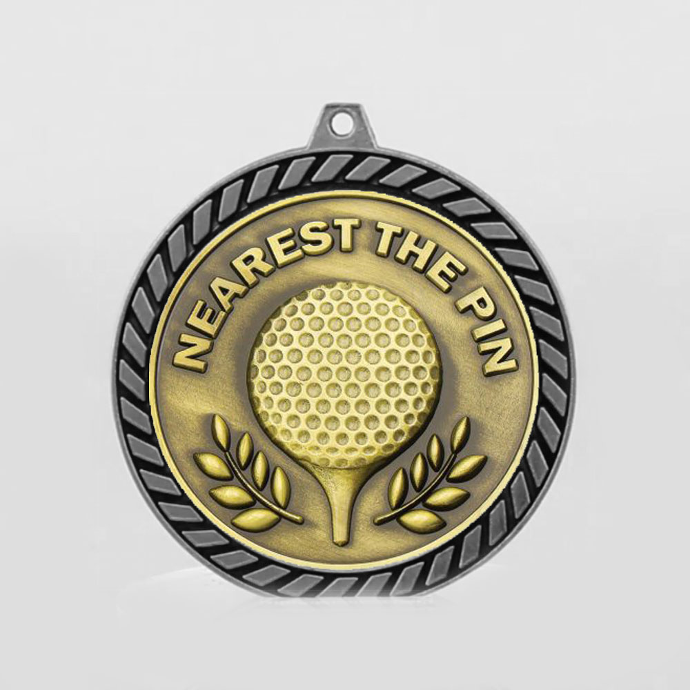Venture Nearest the Pin Medal Silver 60mm