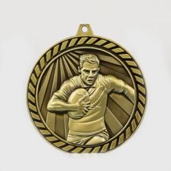 Venture Rugby Male Medal Gold 60mm