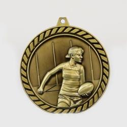 Venture AFL Female Medal Gold 60mm