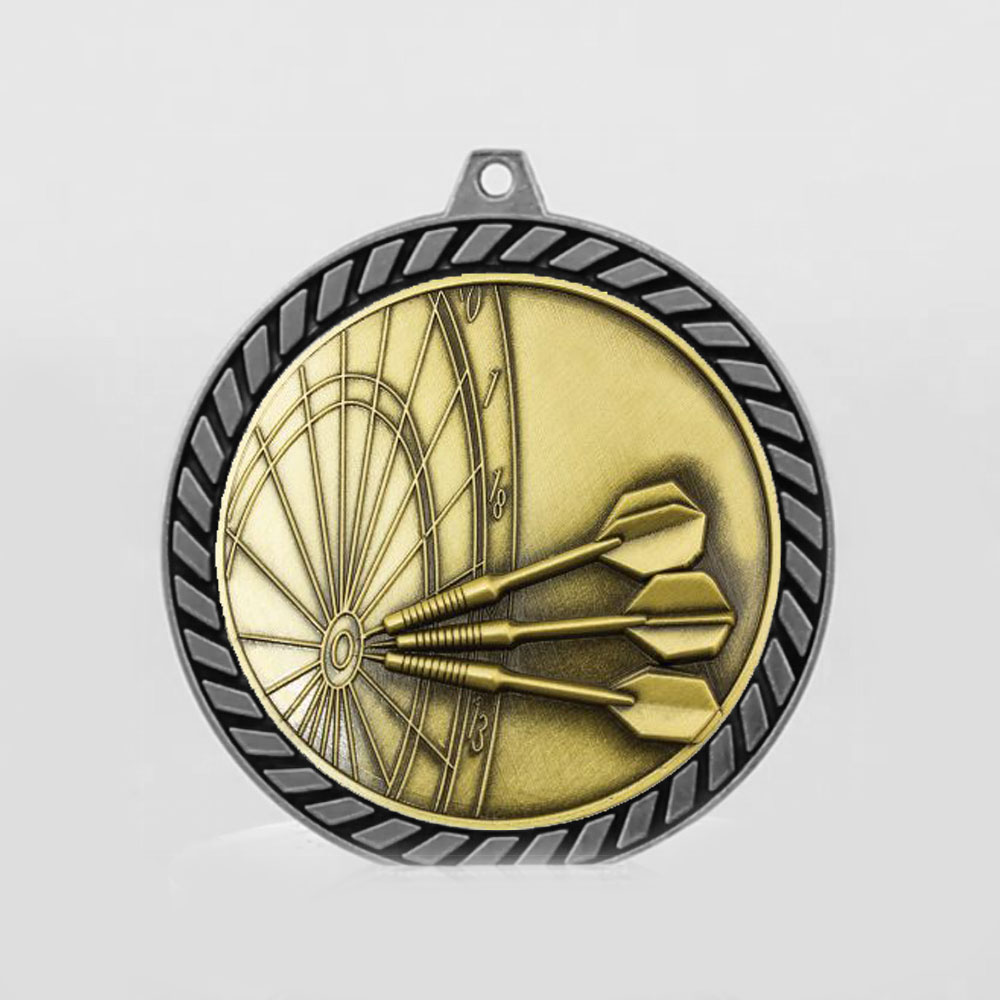 Venture Darts Medal Silver 60mm