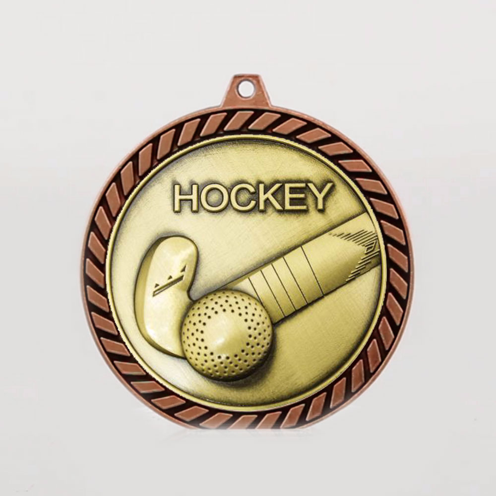 Venture Hockey Medal Bronze 60mm