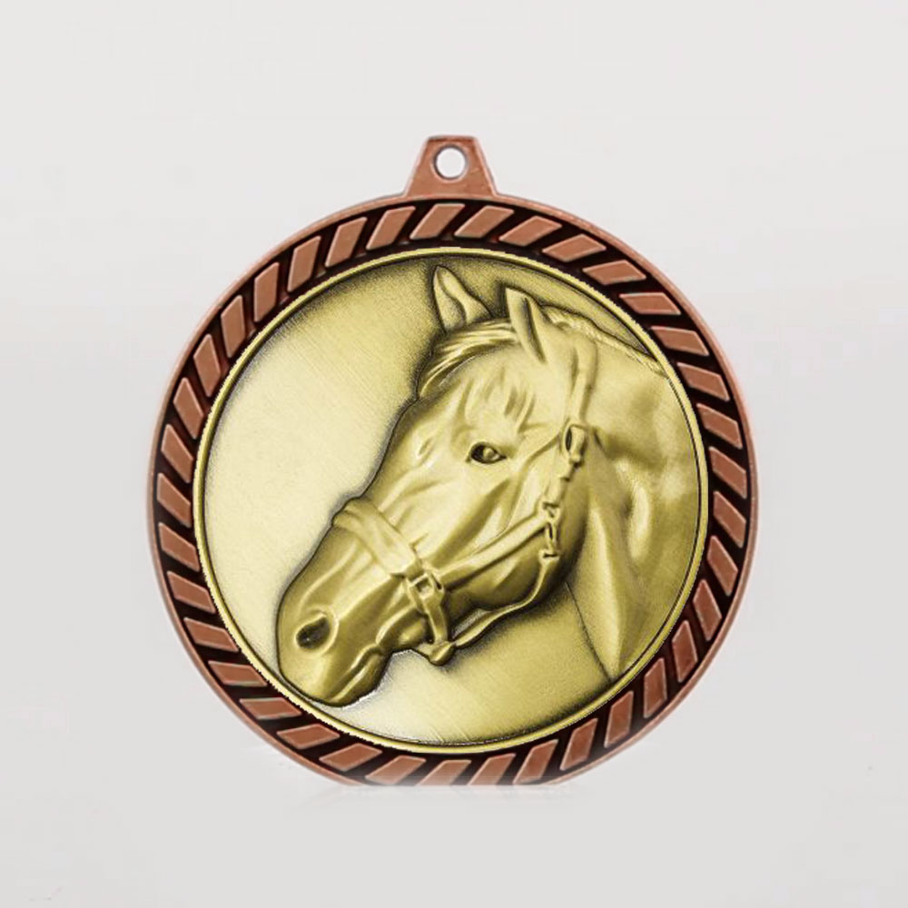 Venture Horse Medal Bronze 60mm