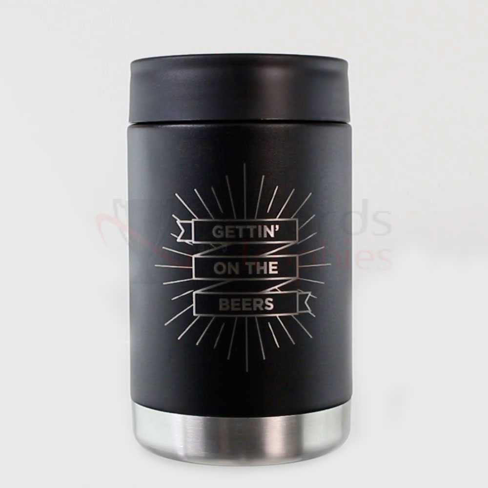 Insulated Can Caddy - Black