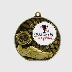 Impact Athletics Personalised Medal Gold 50mm