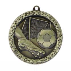 Football Derby Medal Gold 64mm