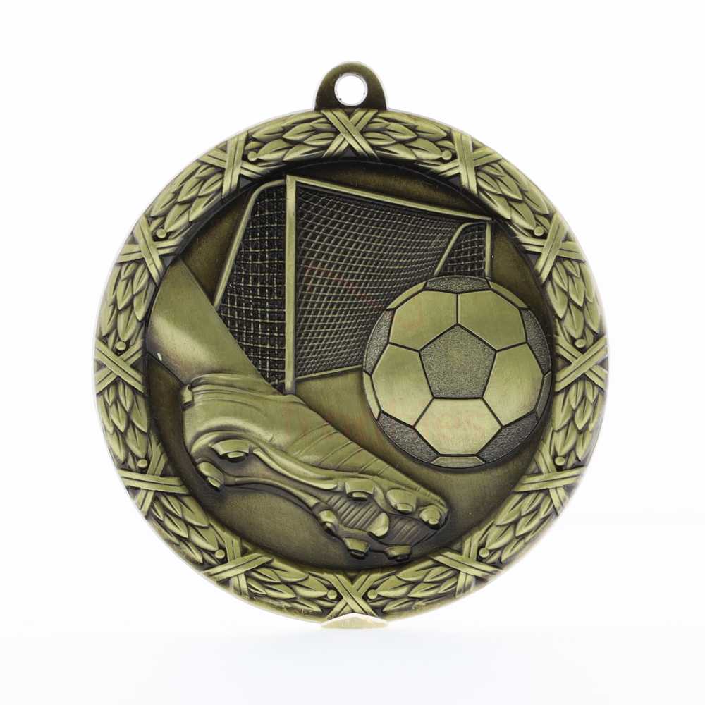 Football Derby Medal Gold 64mm