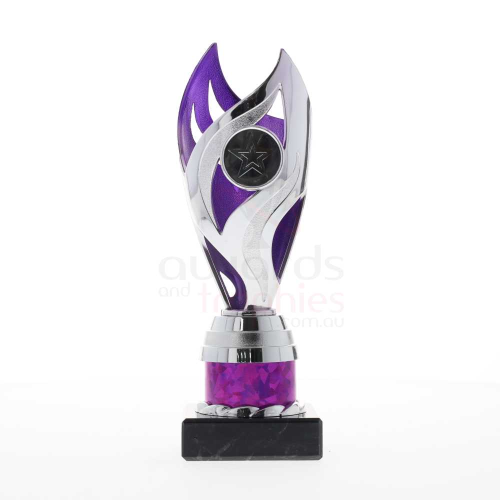 Vision Cup Silver/Purple 200mm