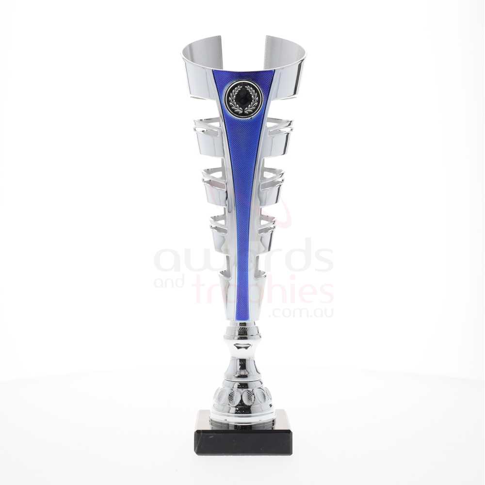 Gauntlet Cup Silver/Blue 340mm