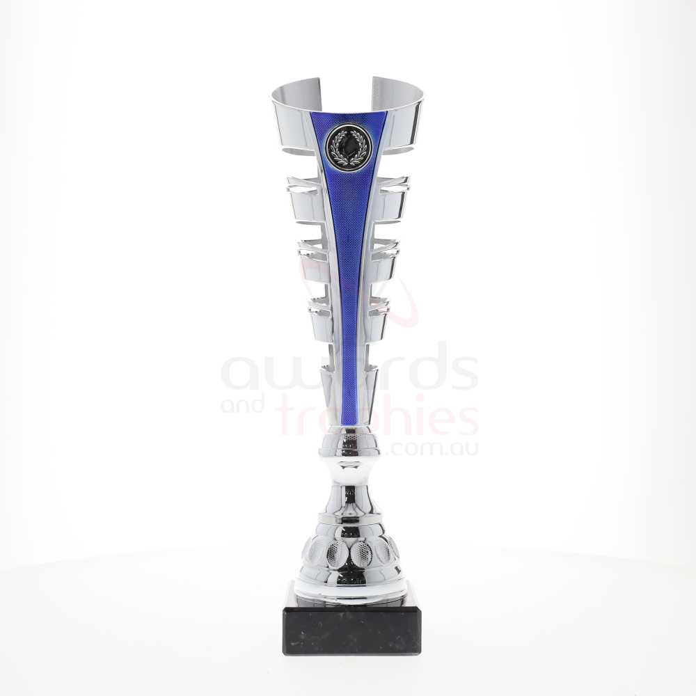 Gauntlet Cup Silver/Blue 390mm