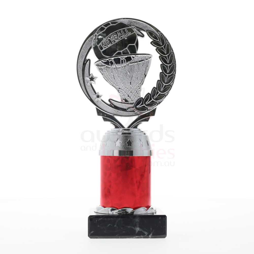 Netball Torch Silver/Red 185mm
