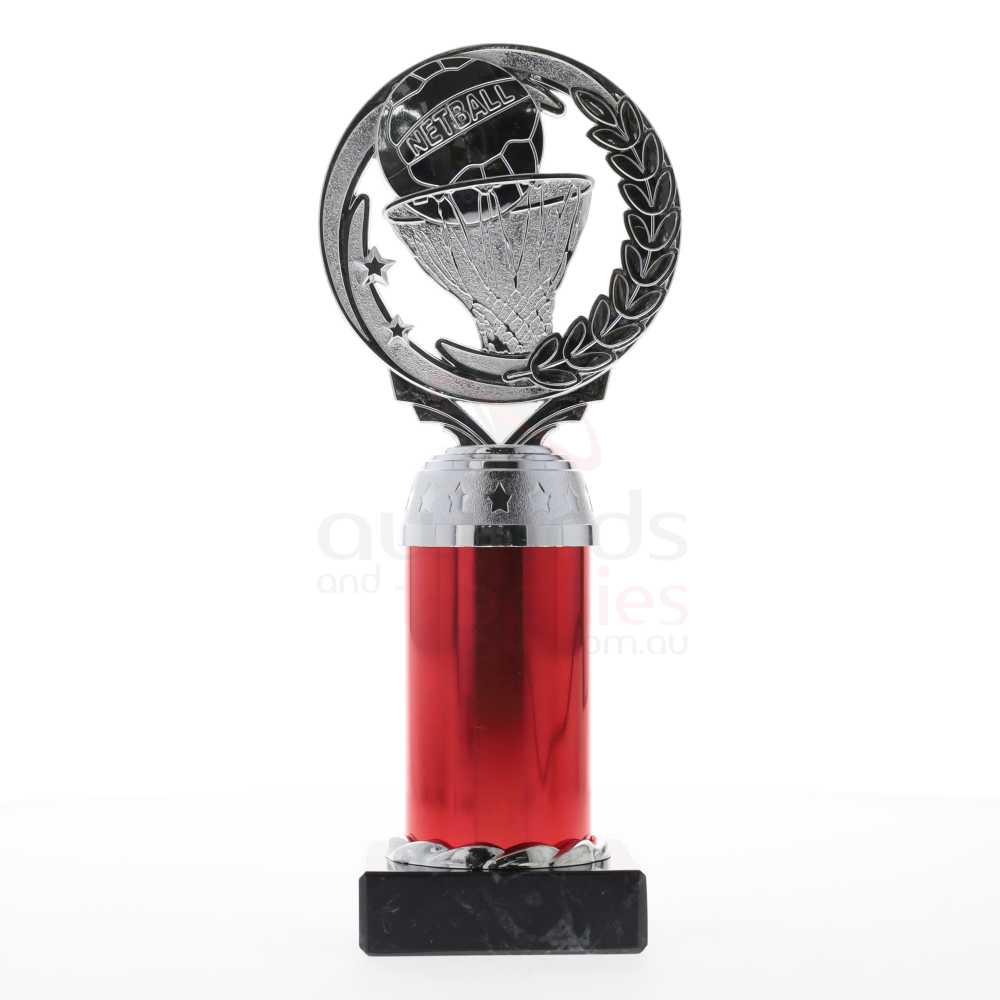 Netball Torch Silver/Red 210mm