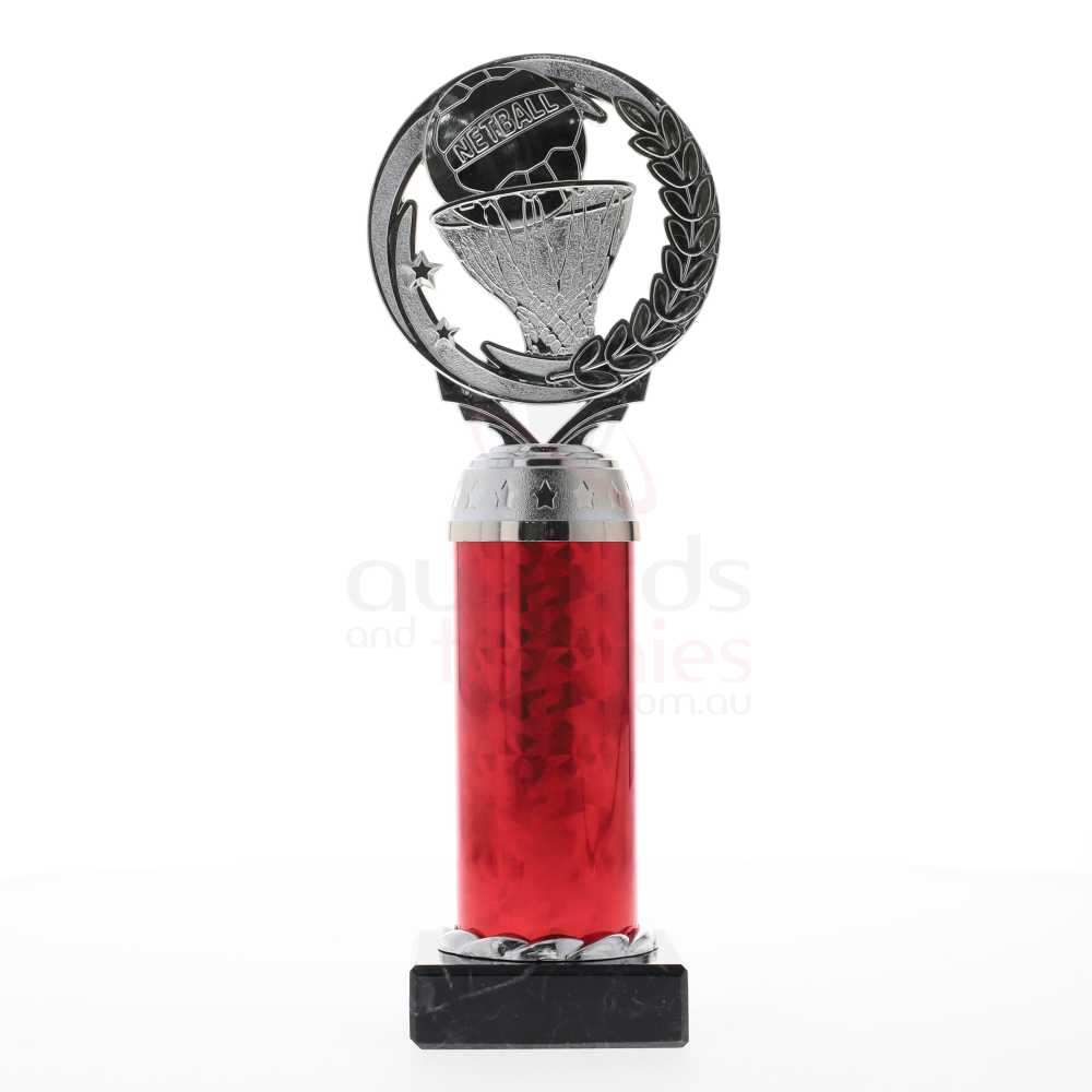 Netball Torch Silver/Red 235mm