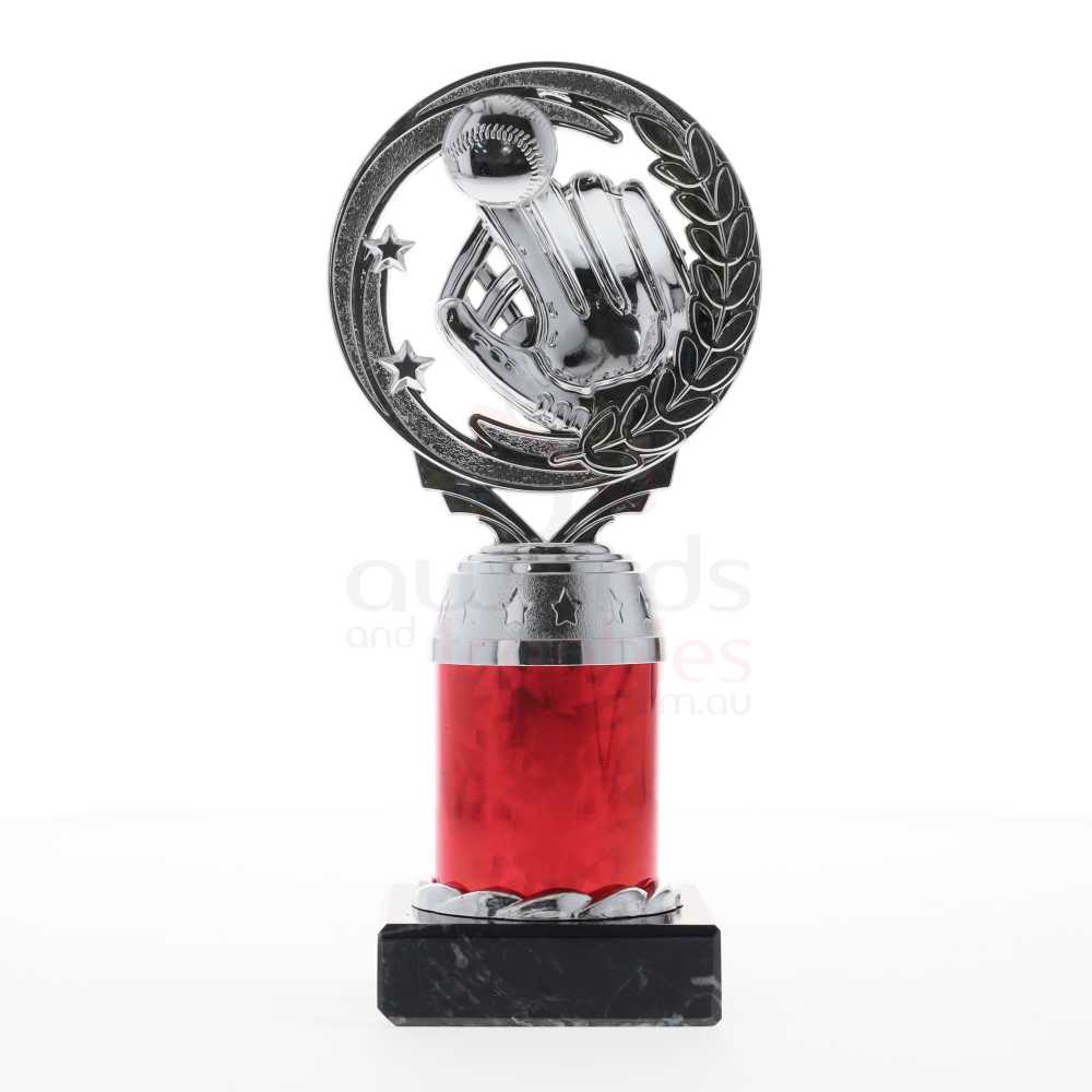 Baseball Torch Silver/Red 185mm
