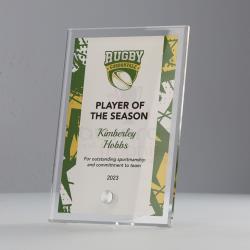 Rugby Team Colours Plaque V3 150mm