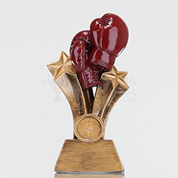 4 SIZES! BOXING RED GLOVES TROPHY CUT TO SHAPE ACRYLIC *FREE ENGRAVING* 100mm 