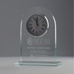 Classic Glass Clock 165mm
