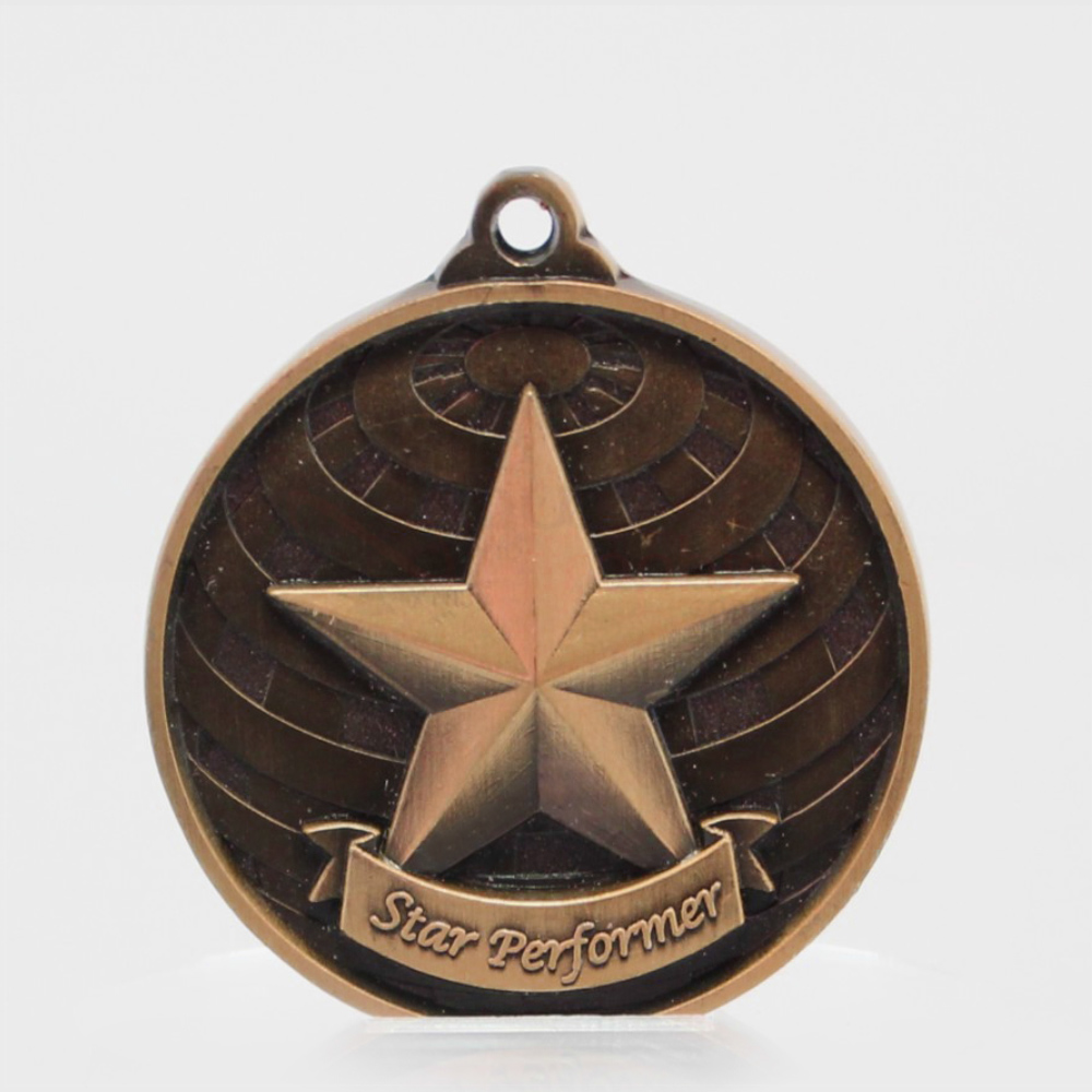 Global Star Performer Medal 50mm Bronze 