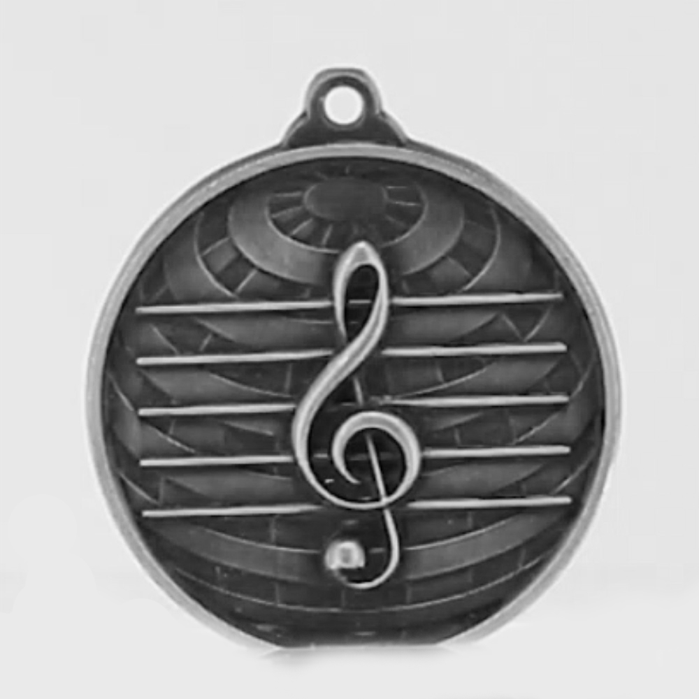 Global Music Medal 50mm Silver 