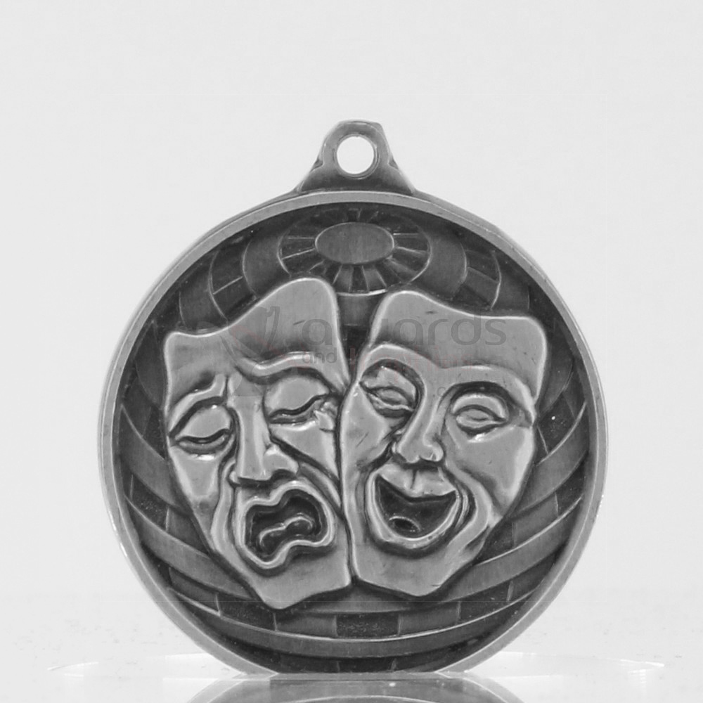 Global Drama Medal 50mm Silver 