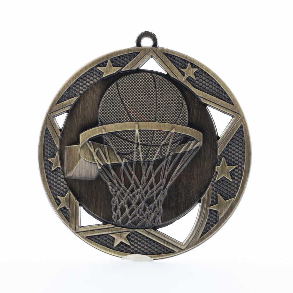 Stellar Basketball Medal 70mm 