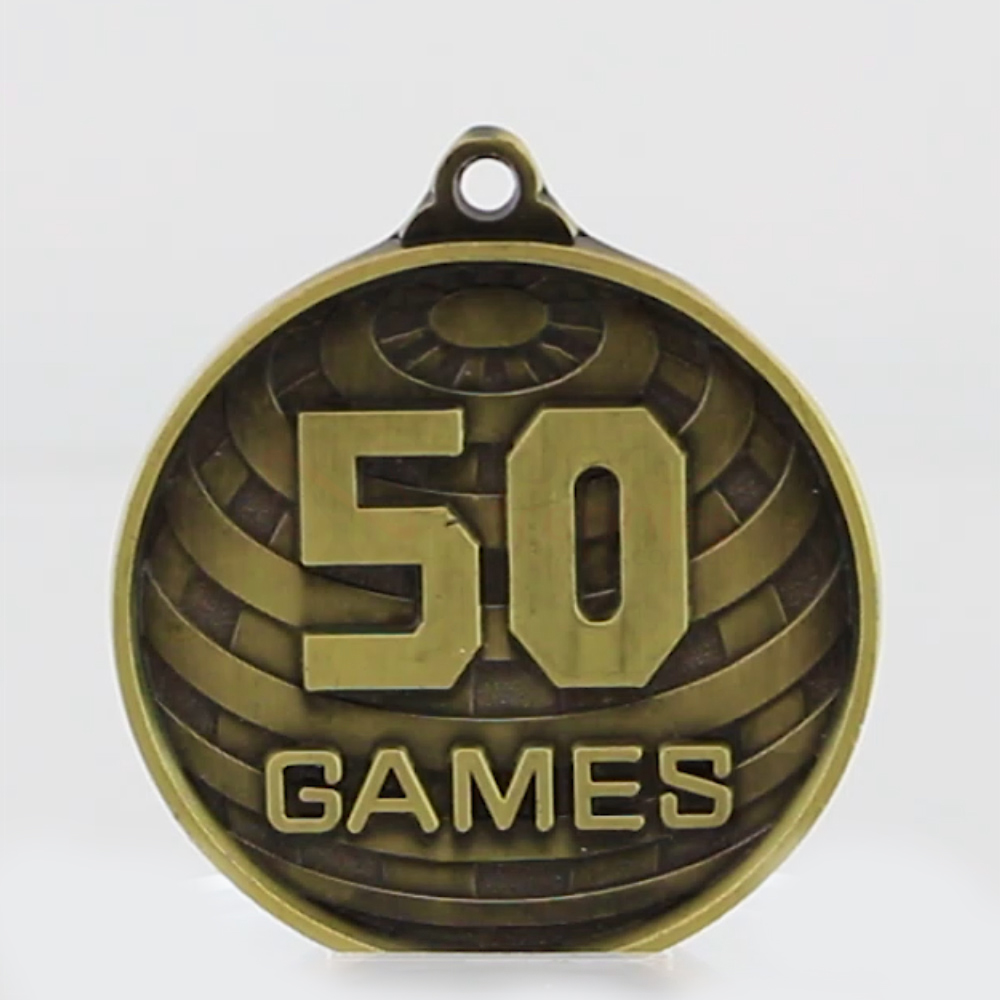 Global 50 Games Medal 50mm