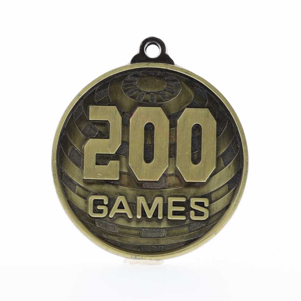 Global 200 Games Medal 50mm