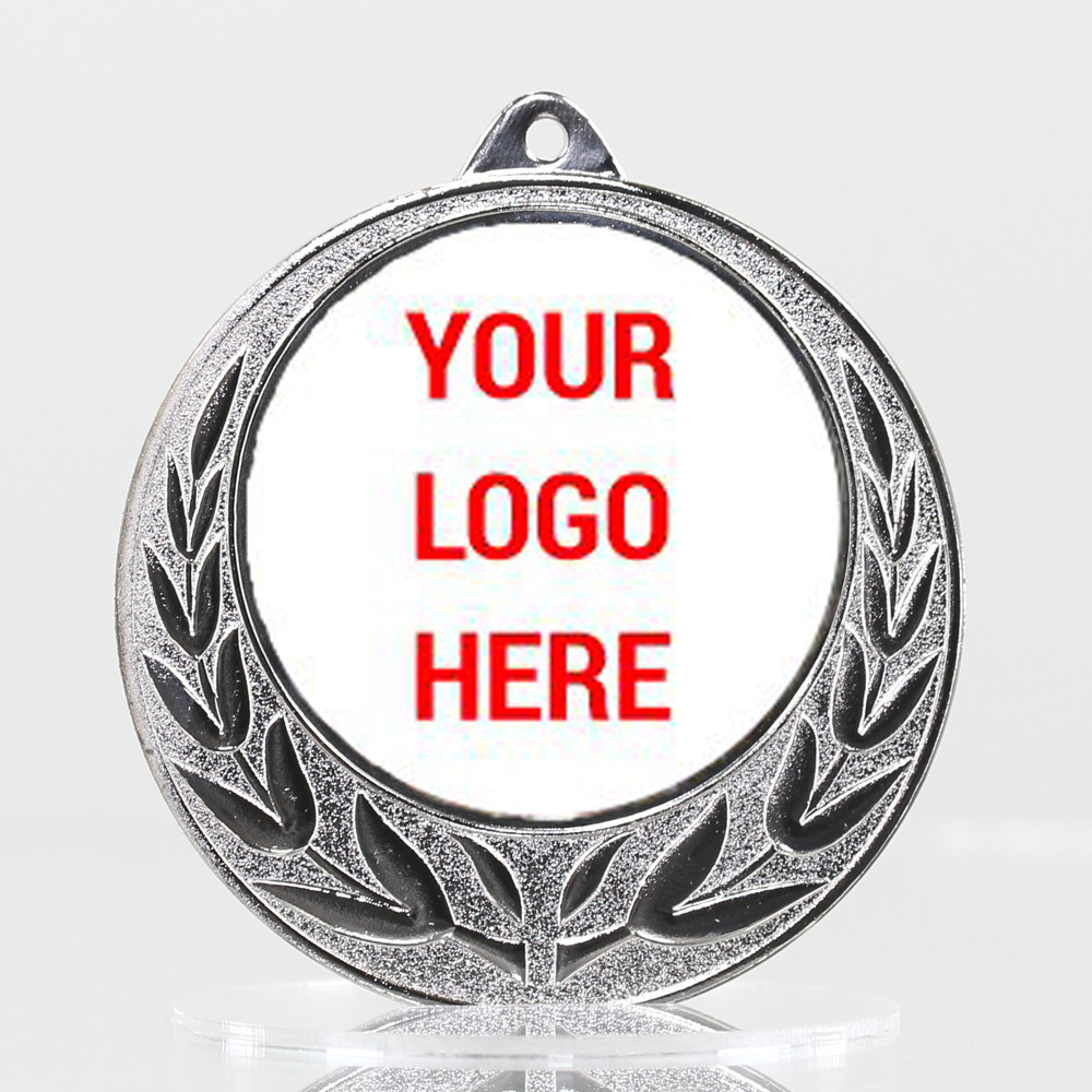 Coronet Personalised Medal 70mm Silver 