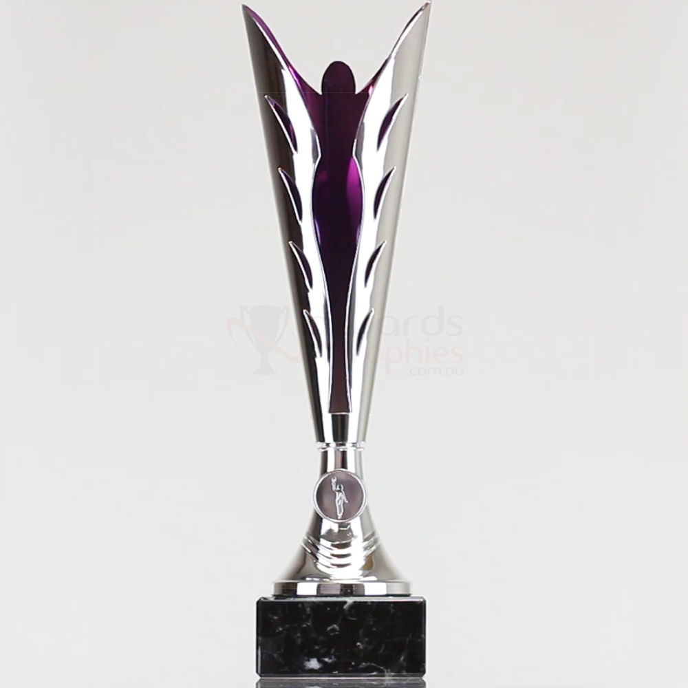 Silhouette Cup Purple/Silver 350mm