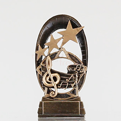 Free Engraving Cosmos Music Trophy 