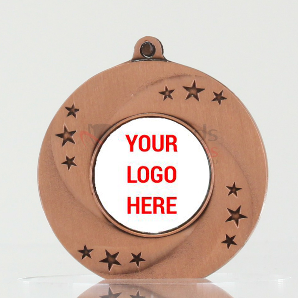Astral Personalised Medal 50mm Bronze 