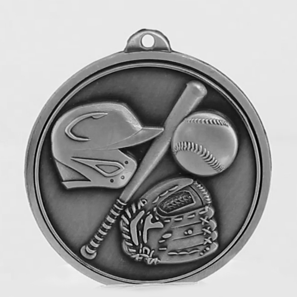 Triumph Baseball Medal 55mm Silver