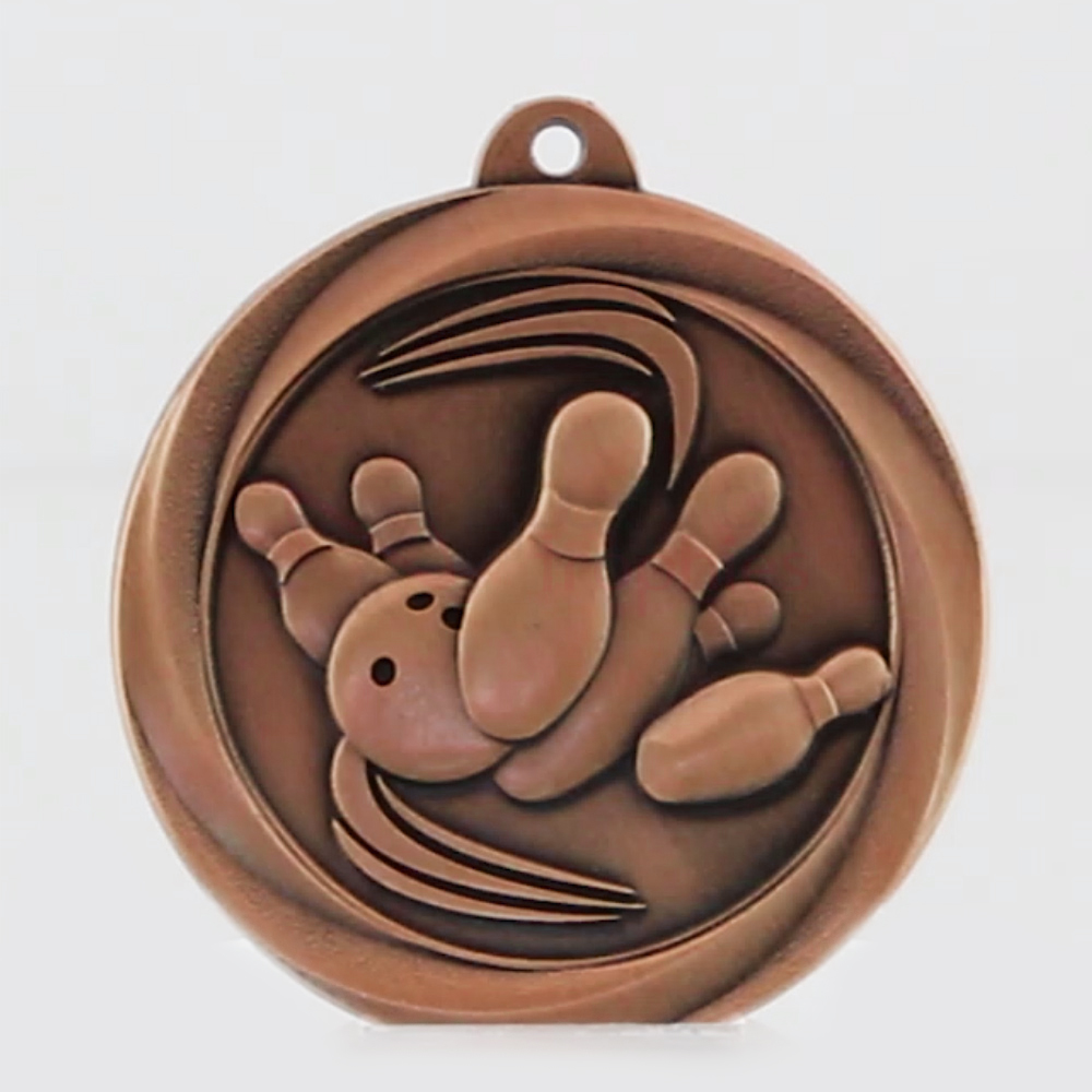 Econo Tenpin Medal 50mm Bronze