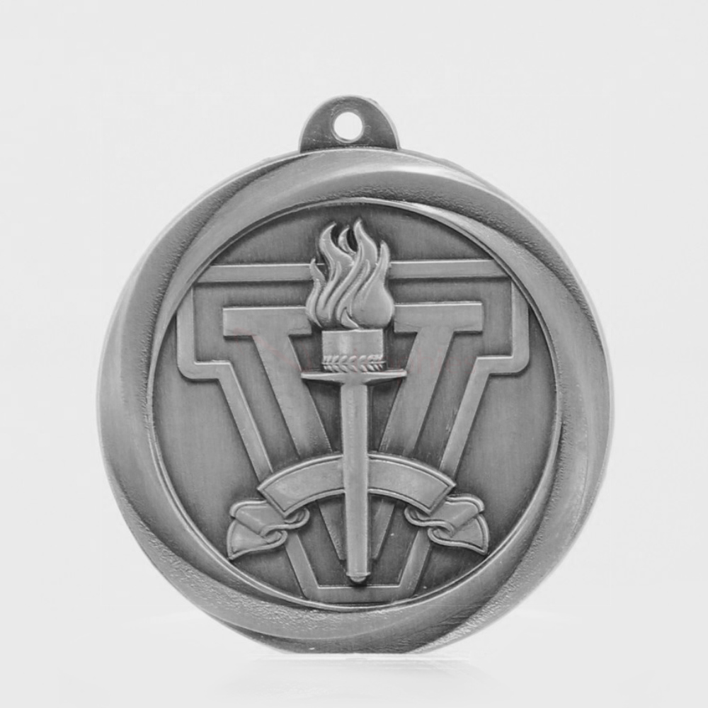 Econo Victory Medal 50mm Silver